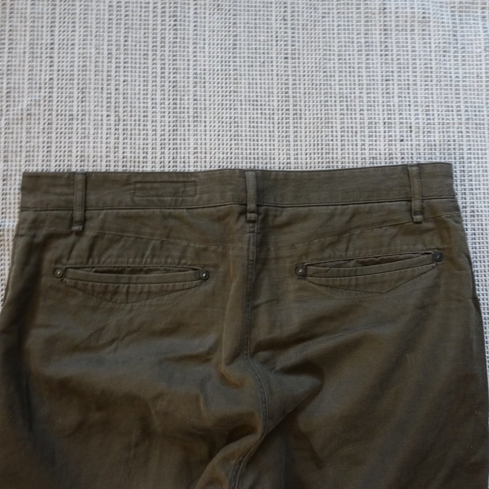 rag & bone Cotton Cargo khaki Pants Size 34 Green - Picture 3 of 6